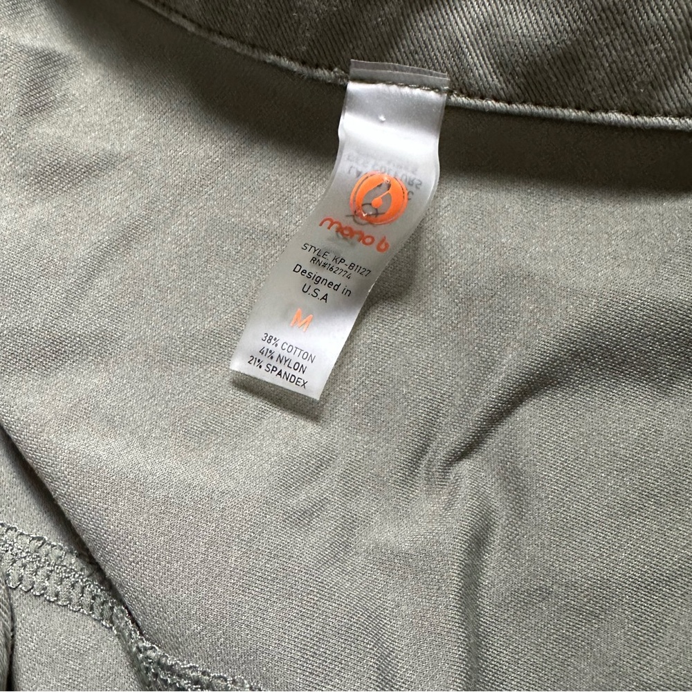 Mono B Army Green Jumpsuit size Medium - Picture 8 of 11